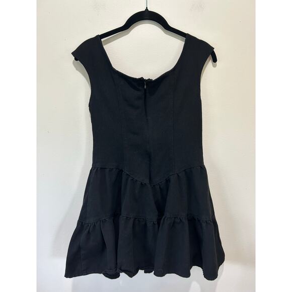 Peppermayo Black Button-Front Maxi Dress - Picture 5 of 14